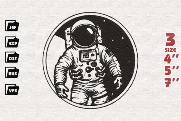 Astronaut Embroidery: A Designer's Practical Review