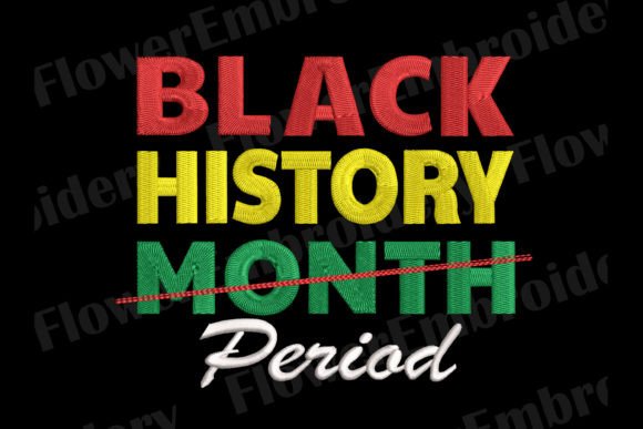 Black History Month Period Embroidery Review