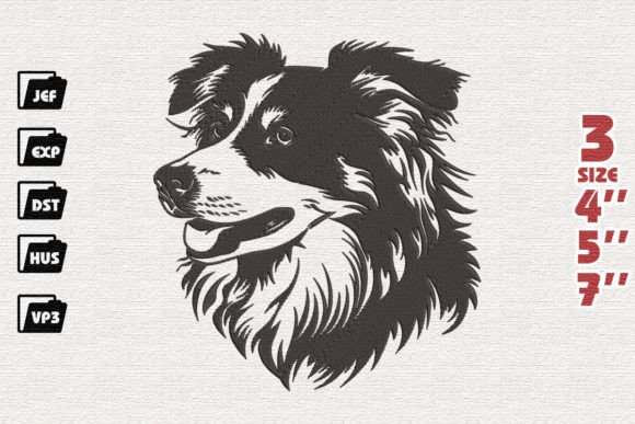 Collie Dog Embroidery: A Craft Fair Review