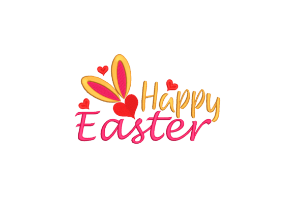 Easter Embroidery Design, 6 Formats Review