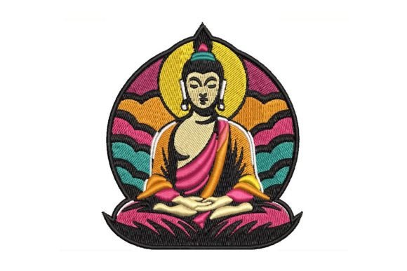 Review: Mesmerizing Buddha Embroidery Design
