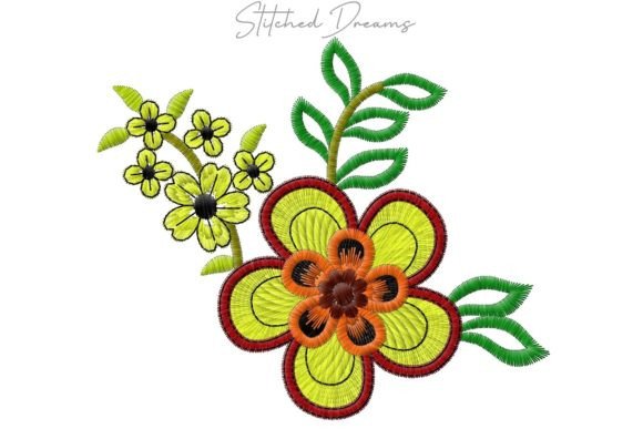 Reviewing Majestic Bloom Embroidery Design